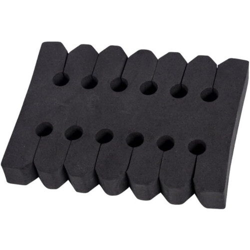 Quiver for 12 Arrows with 10 Pack EVA Foam Separators, Lightweight and Practical Accessory 2