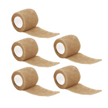 5 Pieces Self Adhesive Bandage Elastic Cohesive Bandage-color