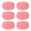6Pcs Knitting Yarn Thread Soft Crochet Thread-02 dark pink 1