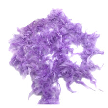 Feather Kerchief Neckwear for Female Masquerade-Light Purple