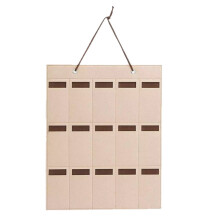 Hangende zonnebrilhouder van vilt, zonnebrilhouder, duurzame Oxford-stof, wandmontage, brillenopbergruimte voor thuis en in de winkel (1 stuk)