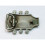 Creatively Guitar Shape Buckle Belt DIY Components Western-Red 5