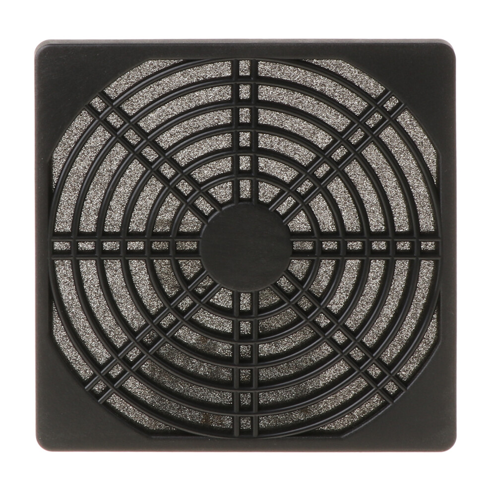 1Pcs Dustproof 120Mm For Case Fan Dust Filter Guard Grill- Black 7704000163958