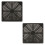 1Pcs Dustproof 120mm for Case Fan Dust Filter Guard Grill-Black 3