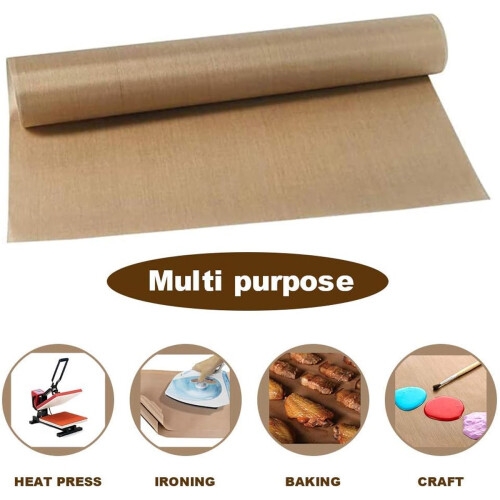 Heat Press Companion, Φύλλο PTFE Teflon για Χειροτεχνίες, Αντικολλητικό Χαρτί, 1