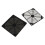 1Pcs Dustproof 120mm for Case Fan Dust Filter Guard Grill-Black 5