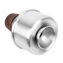Üben Sie Trompeten-Mute Aluminiumlegierung Dämpfer für Kinder & Erwachsene Silber-Finish