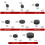 HIFI Audio Speaker Amplifier Chassis Beads-50x20mm 2