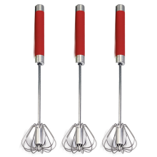Halvautomatisk blender, alsidig og praktisk køkkenledsager, non-stick æggerører til ubesværet madlavning (3 stk.)
