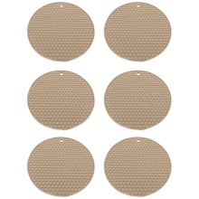 Hitzebeständiger Silikon-Untersetzer, neues, verdicktes, tiefes Design für alle Tassen und Becher, flexibler und langlebiger, lebensmittelechter