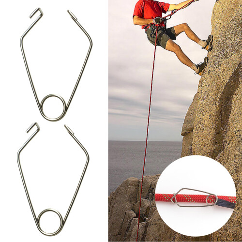 2pcs Versatile & Convenient Stainless Steel Fixing Clip 2