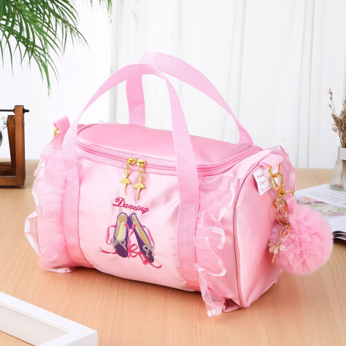 Ballet Dance Bag Tote Per Con Ciondolo 1