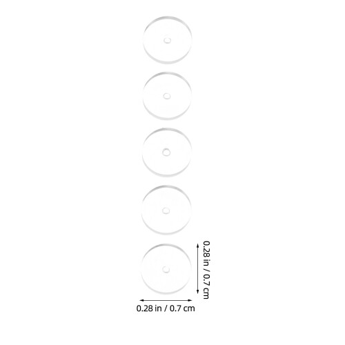 50 Pièces Coussinets Arrière En Silicone Pour Boucles D’oreilles 1