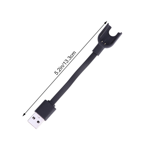 Cable De Carga Usb Para 3 Pulsera Negro 1