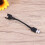 Cable De Carga Usb Para 3 Pulsera Negro 10