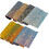 8Stk Glitzernde Lederplatten Kunstleder, Bunt, Ideal Für 8
