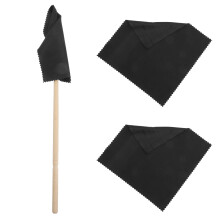 Set Pulizia Flauto Con Asta E Panno Per Manutenzione