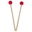 2St Marimba Stokjes Rood Beukenhout Nylon Voor Percussie 4