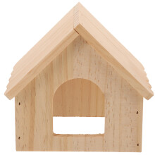 Casa De Madera Para Hámster, Para Jerbos Y Conejillos