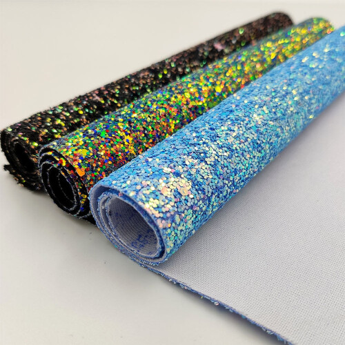 8 Pezzi Sintetica Con Motivo A Glitter Per Lavoretti 2