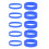 10 Pezzi Nastro In Silicone Per Sublimazione Resistente Calore 1