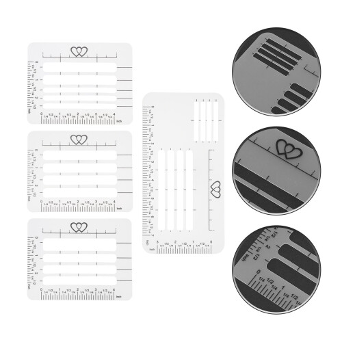 4Pcs De Plástico Para Envelopes E Cartões De Convite 1
