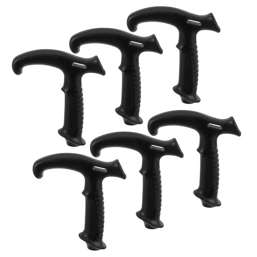 6 Stuks Cane Handle Grip Vervanging - Ergonomisch Wandelpaadhulpmiddel