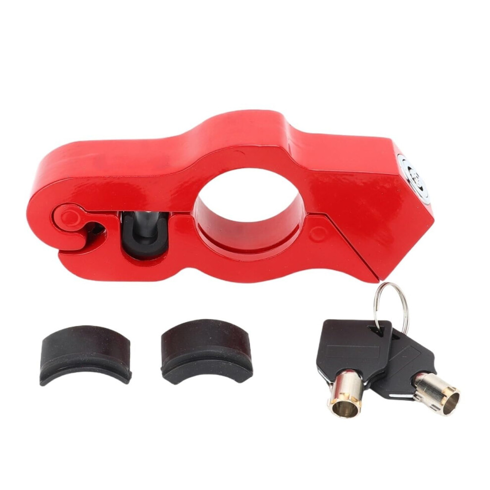 For Scooters Atvs Motorcycle Handlebar Lock Aluminum Alloy Grip Lock Bike Motorcycle Safety Lock Steel Disc Lock 9105992138333
