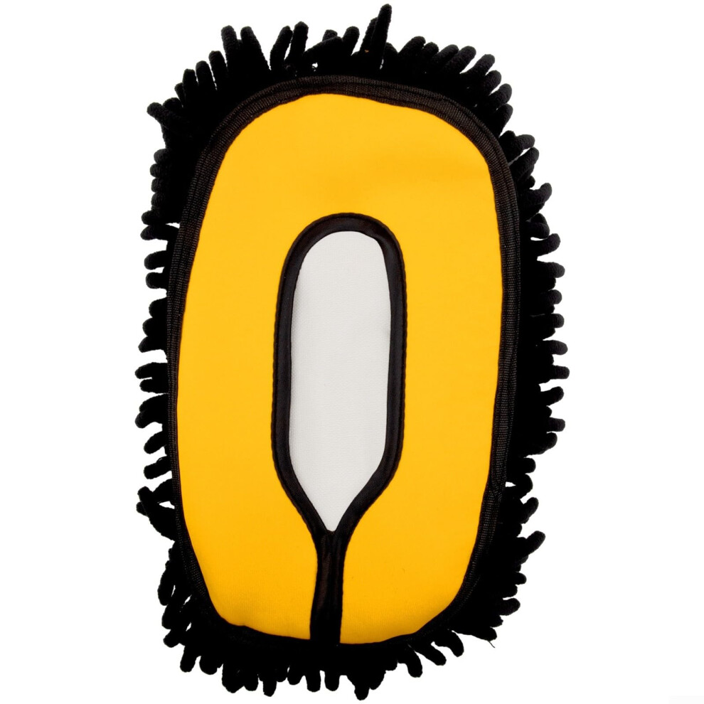 Sponge Centered Chenille Car Wash Brush Effective In Removing Stubborn Dirt 9105992138425