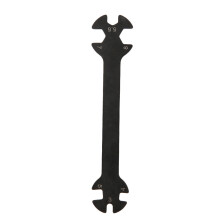 Offener Maulschlüssel für RC-Auto 3-8mm, Metall, Schwarz, 10,3cm