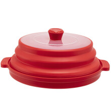 Magnetron-spatafdekking met hittebestendig handvat-Rood