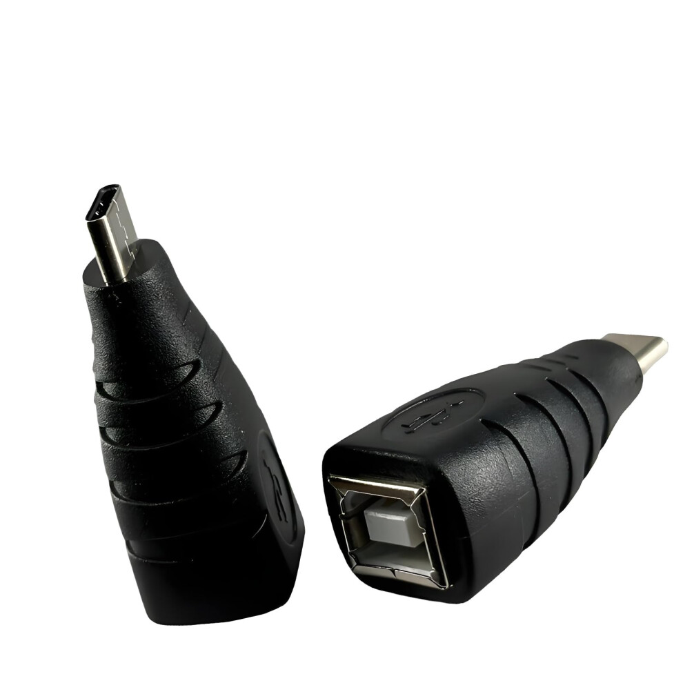 Usb C To Usb B Printer Adapter Usb B Female To Type C Male Adapter For Printer Electric Piano Laptops Usb B To Usb C Adapter 9323874021010