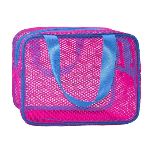 Geventileerde draagtas met handvatten voor op reis,-roze rood