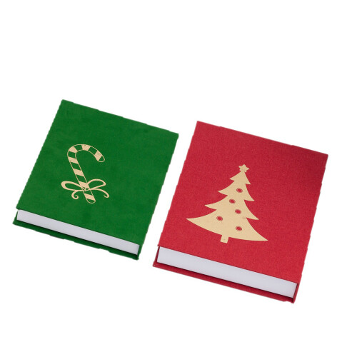 Decoratieve boekendoos, magnetische kerstcadeaudoos