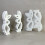 Handgemaakte Cement Gips Konijntjes Standbeeld Mold Easters 7