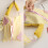 Stevige polyester hangende tissuehouder-Geel 5