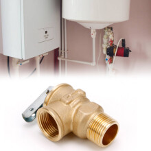 3/4 NPT Sicherheits-Ablassventil 150 PSI für Warmwasserspeicher & Heizung