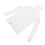Herren Weißer Hochkragenpullover 2XL Polyester Langarm Freizeitshirt 14