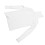 Herren Weißer Hochkragenpullover 2XL Polyester Langarm Freizeitshirt 12
