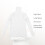 Herren Weißer Hochkragenpullover 2XL Polyester Langarm Freizeitshirt 5