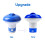 Floating Pool Chlorine Dispenser 5 Inch, Blue & White, Adjustable, Durable 9