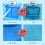 Pool Skimmer Net with 13" Deep Mesh Bag, Blue, Heavy-Duty Frame 8
