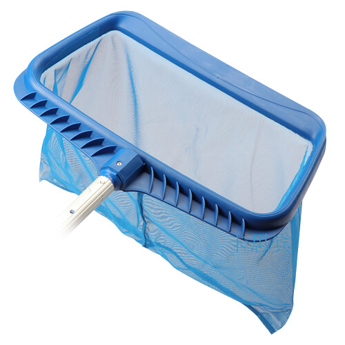Pool Skimmer Net with 13" Deep Mesh Bag, Blue, Heavy-Duty Frame 2