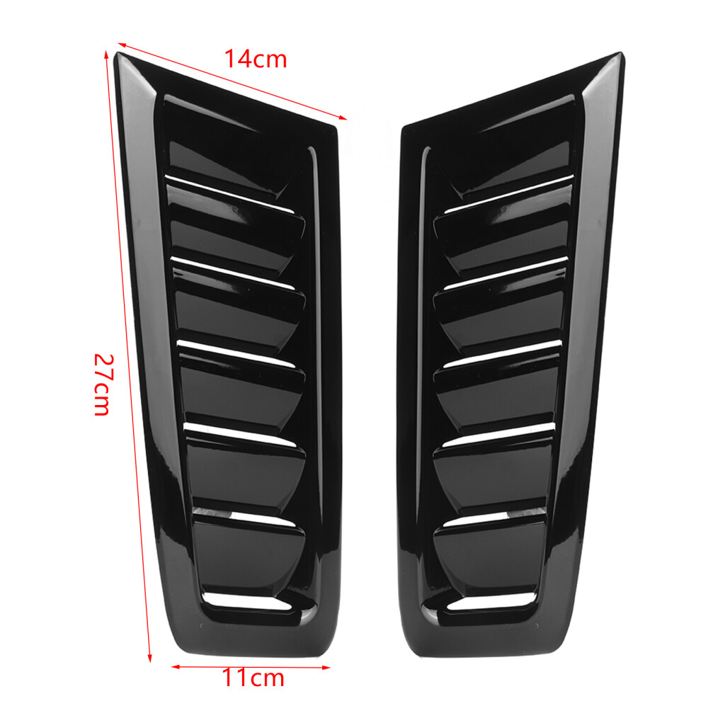 Modified Abs Bonnet Vent Fits Ford Focus Rs Mk2 Functional & Durable Black 8721362367670
