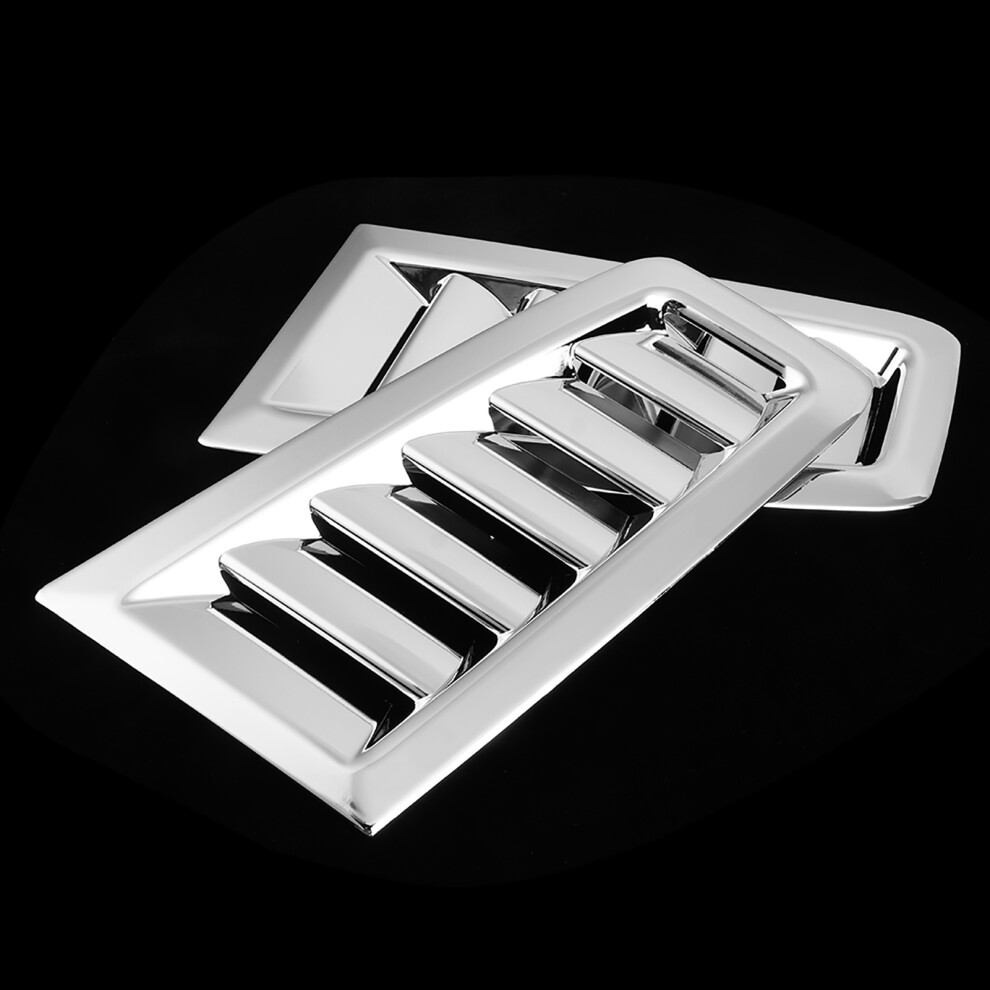 Car Abs Bonnet Air Vent For Ford Focus Rs Mk2 Electroplated Glossy Black 9431362368018