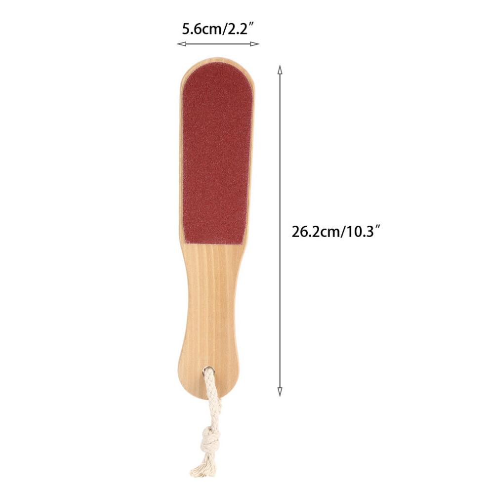 Red Double-Sided Foot File Callus Remover And Rasp Pedicure Manicure Tool