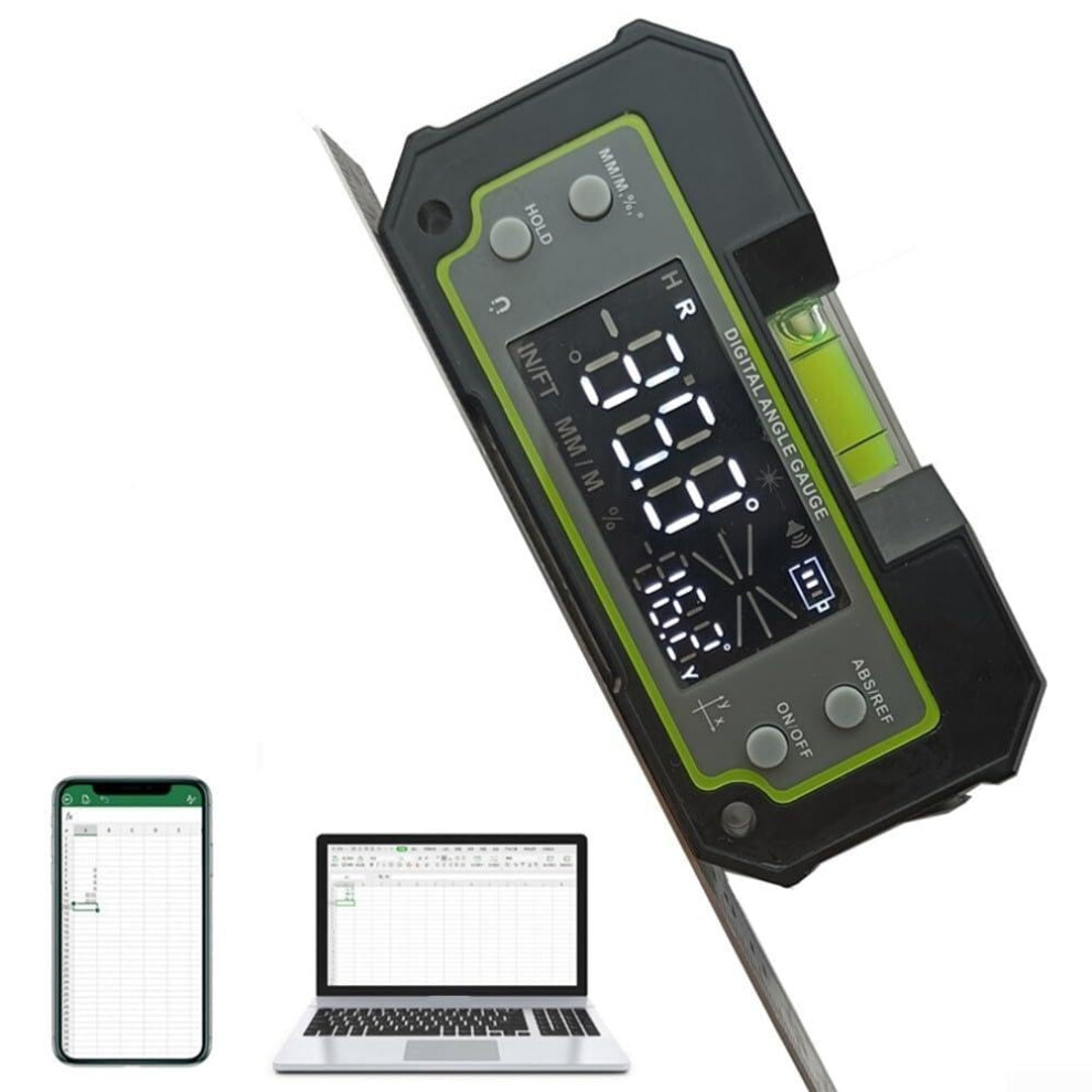 Portable Digital Inclinometer With Dual Axis Function And Magnetic Base For Stable Measurements (Dc170) 9339159286845