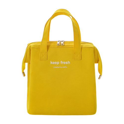 Practical Oxford Lunch Coolers With Heat Retention-Yellow