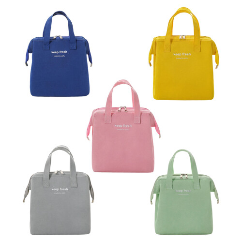 Practical Oxford Lunch Coolers With Heat Retention-Yellow 1