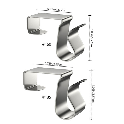 Metal Gutter Hook For Holiday Lights Waterproof Rustproof-185MM 2